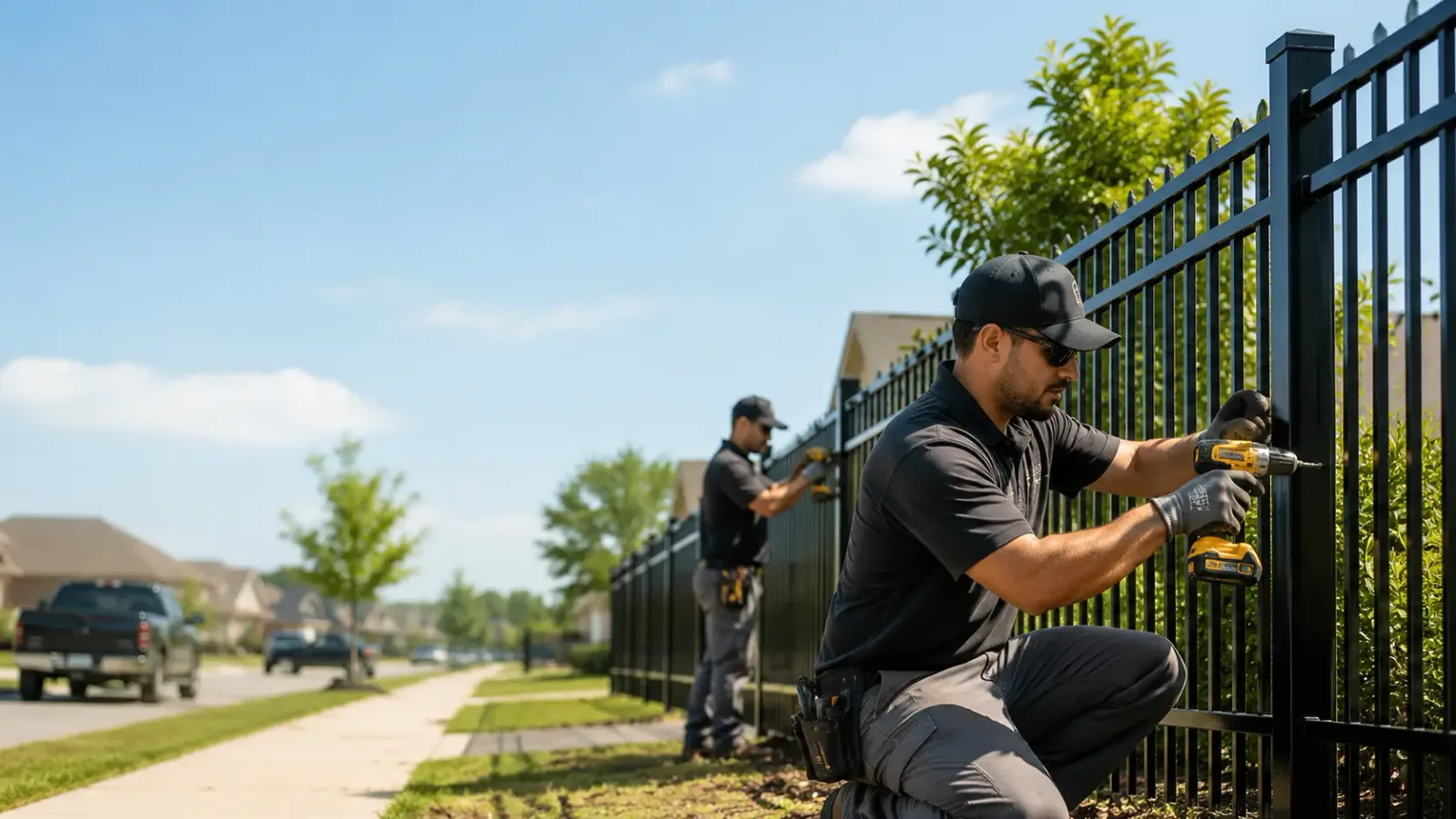 Metal Fence Installation in Cromwell, OK